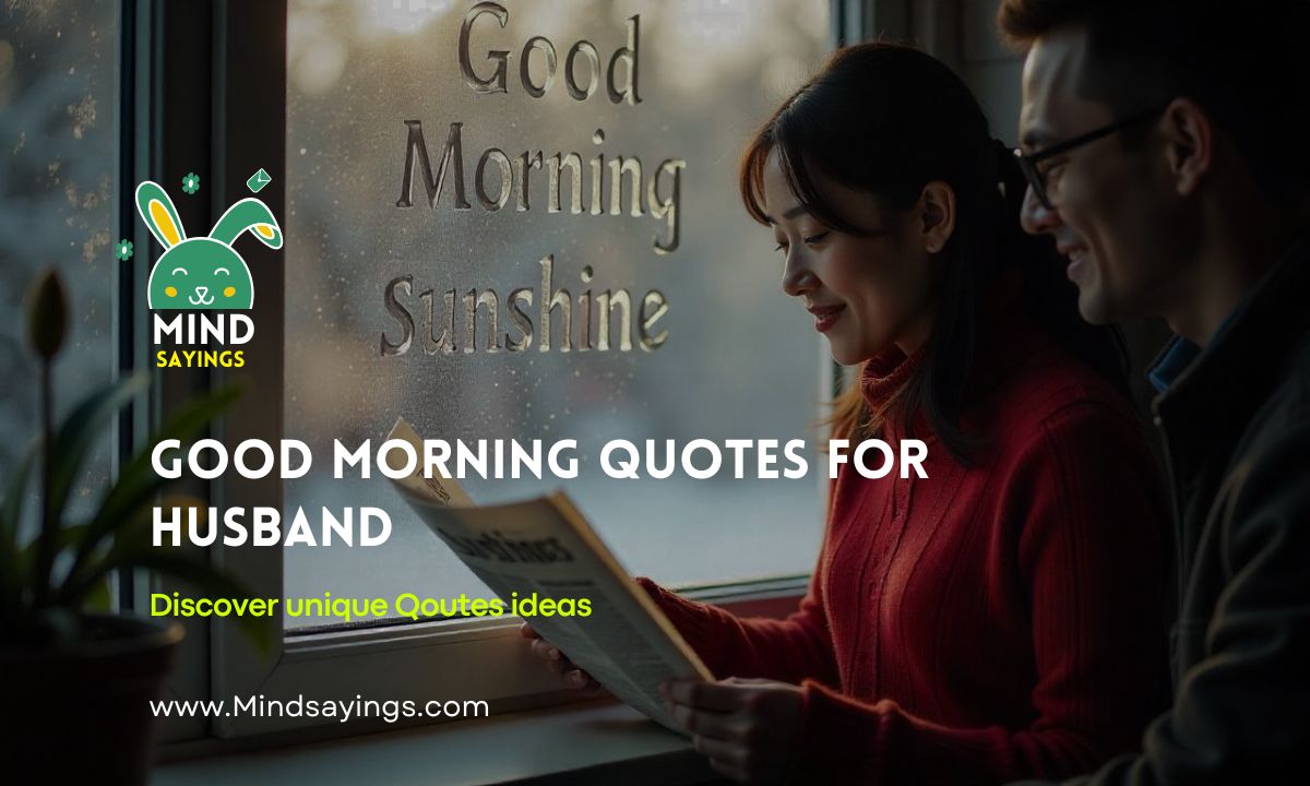 good morning quotes for husband