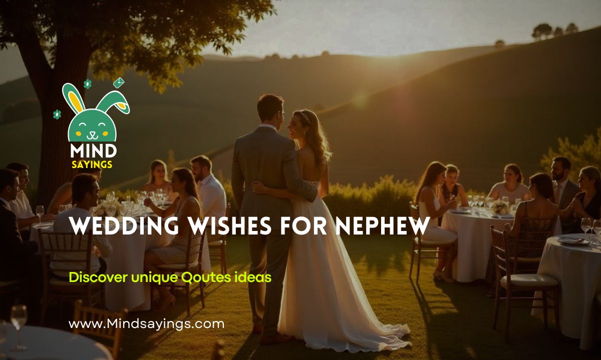 Wedding Wishes for Nephew – Heartfelt Messages