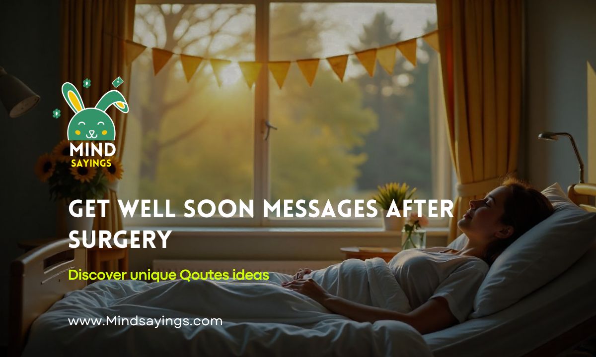 Best Get Well Soon Messages After Surgery