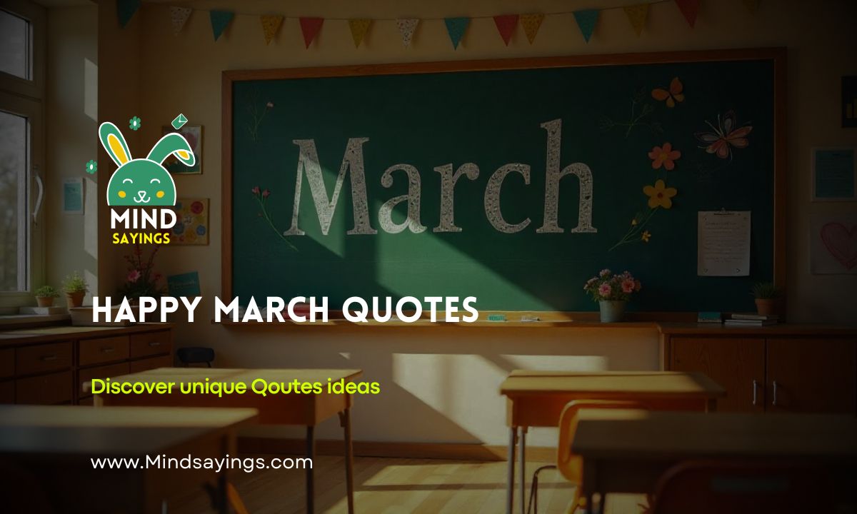 happy march quotes