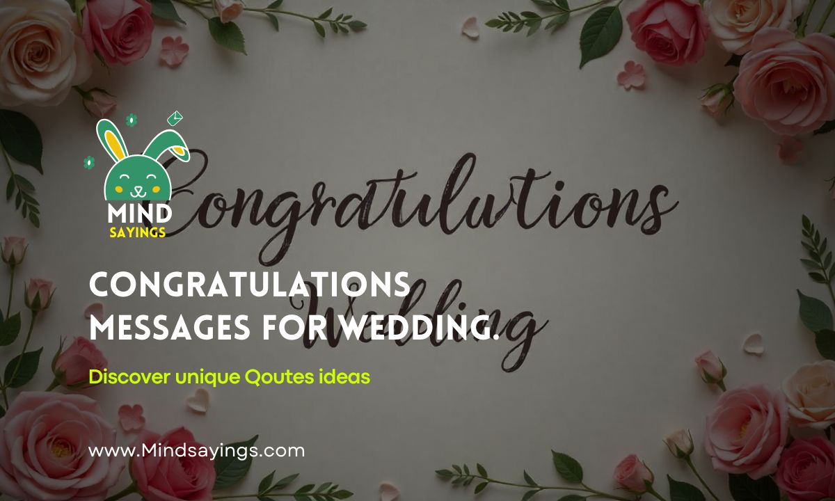 congratulations messages for wedding