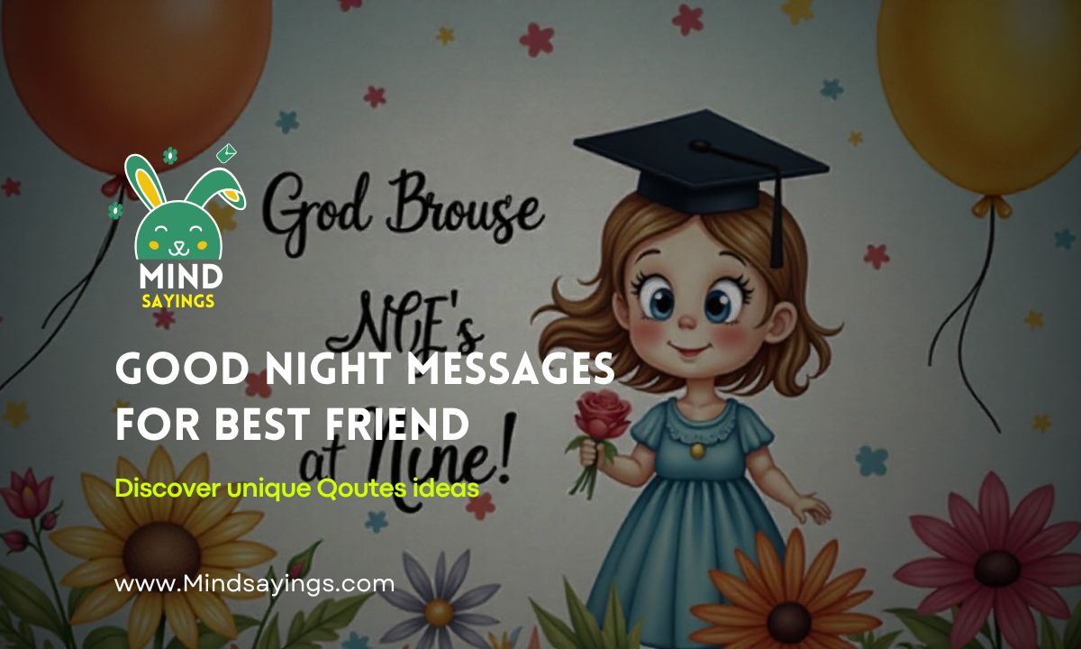 good night messages for best friend