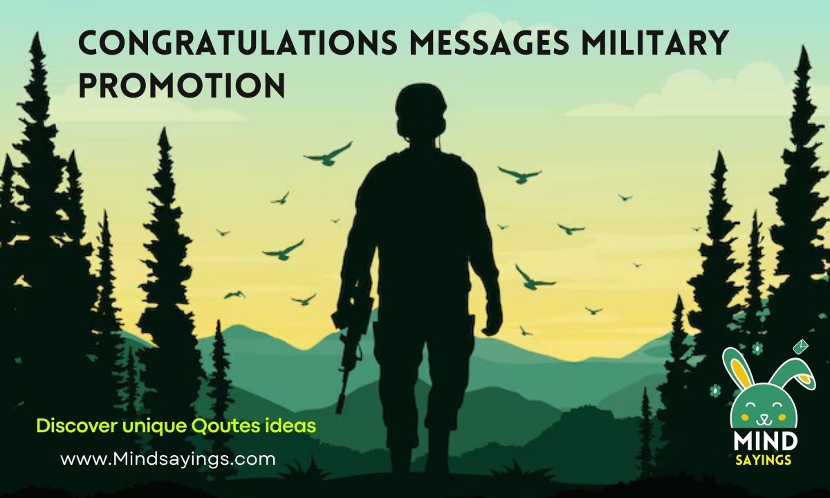 Congratulations Messages Military Promotion