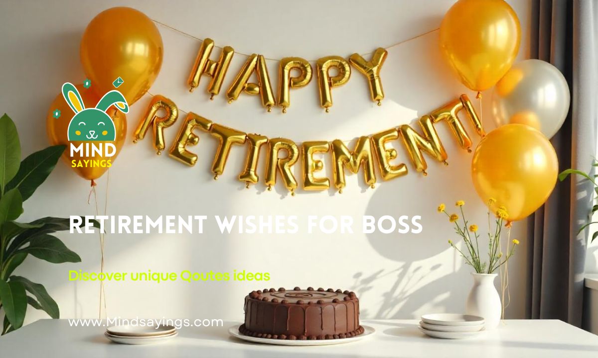 Retirement Wishes for Boss – Heartfelt Words