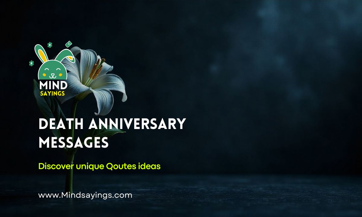 death anniversary messages