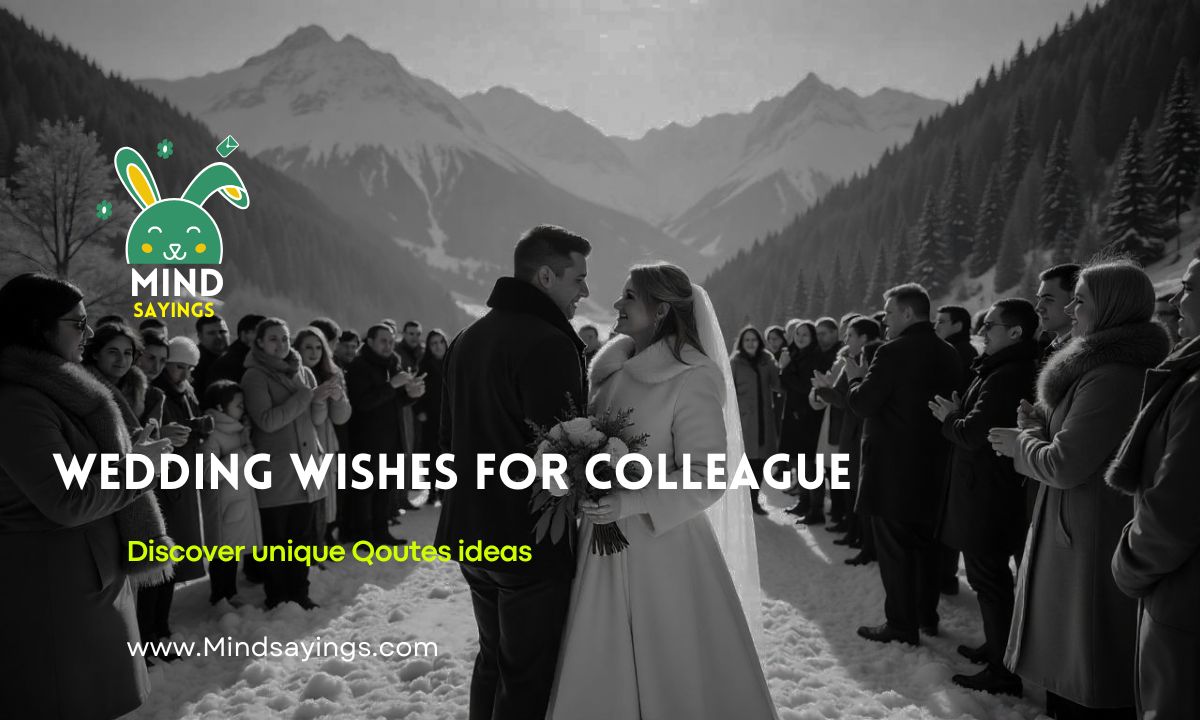 Wedding Wishes for Colleague to Celebrate Their Big Day