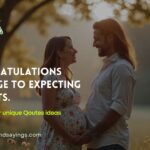 Congratulations message to expecting parents.