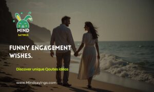 Funny engagement wishes.