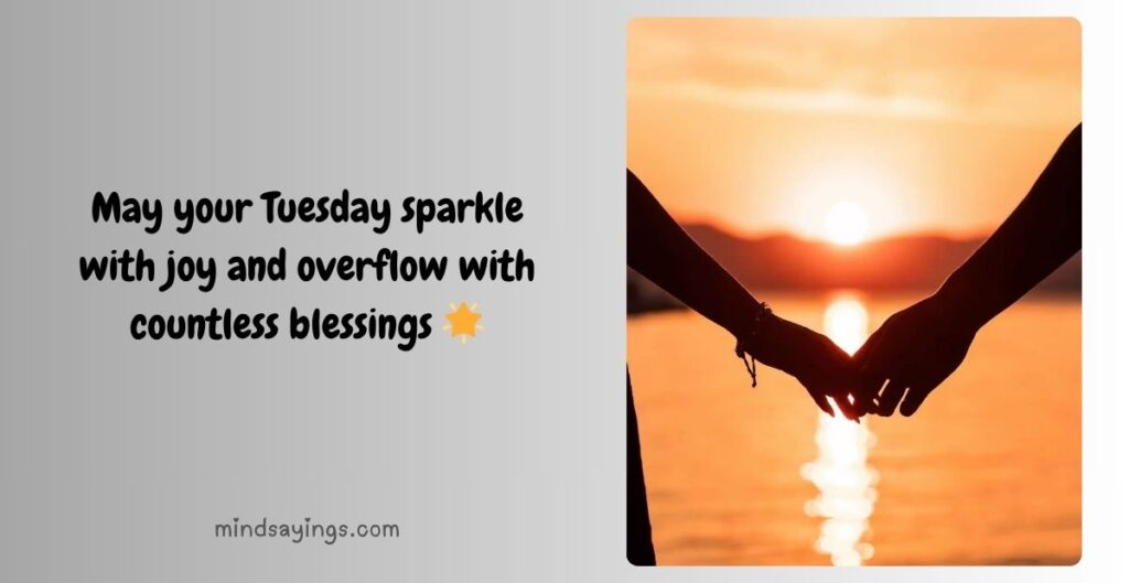 Positive Tuesday Blessings for Morning