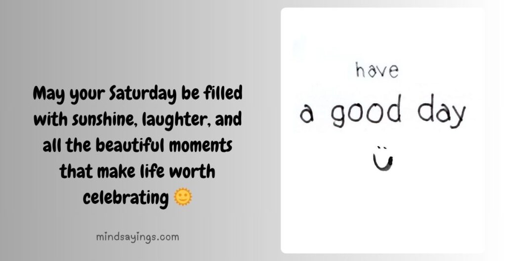 Positive Saturday Blessings for Peaceful Morning